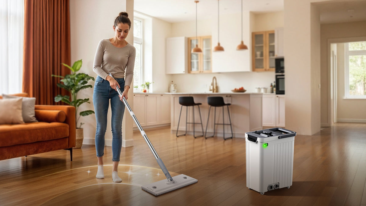 best flat mop for high-traffic floor cleaning on hardwood and tile surfaces